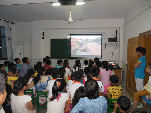 衡阳小新星英语学校教学场景