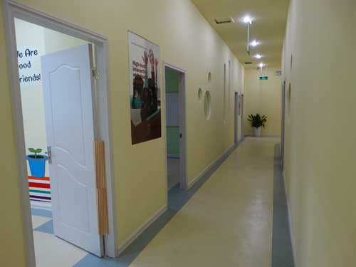 教学区走廊